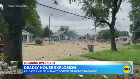 Indiana house explosion kills 3