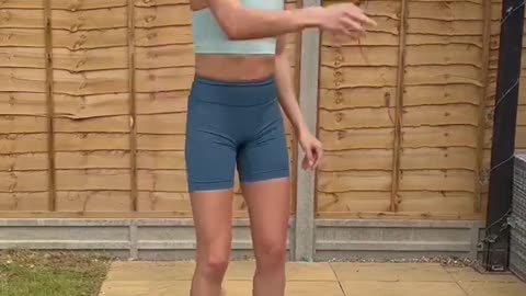 Trickyyyy but fun 😊 #jumprope #footwork #tutorial #dance #skipping