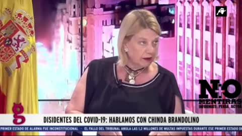 Disidentes del covid entrevista a Chinda Brandolino en El gato al agua.