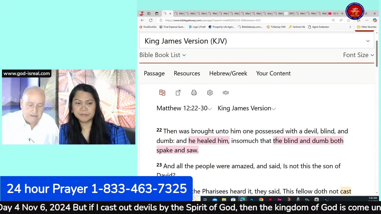 11-06-24 Not Ignorant of satans Devices Day 4 - Pastor Chuck Kennedy