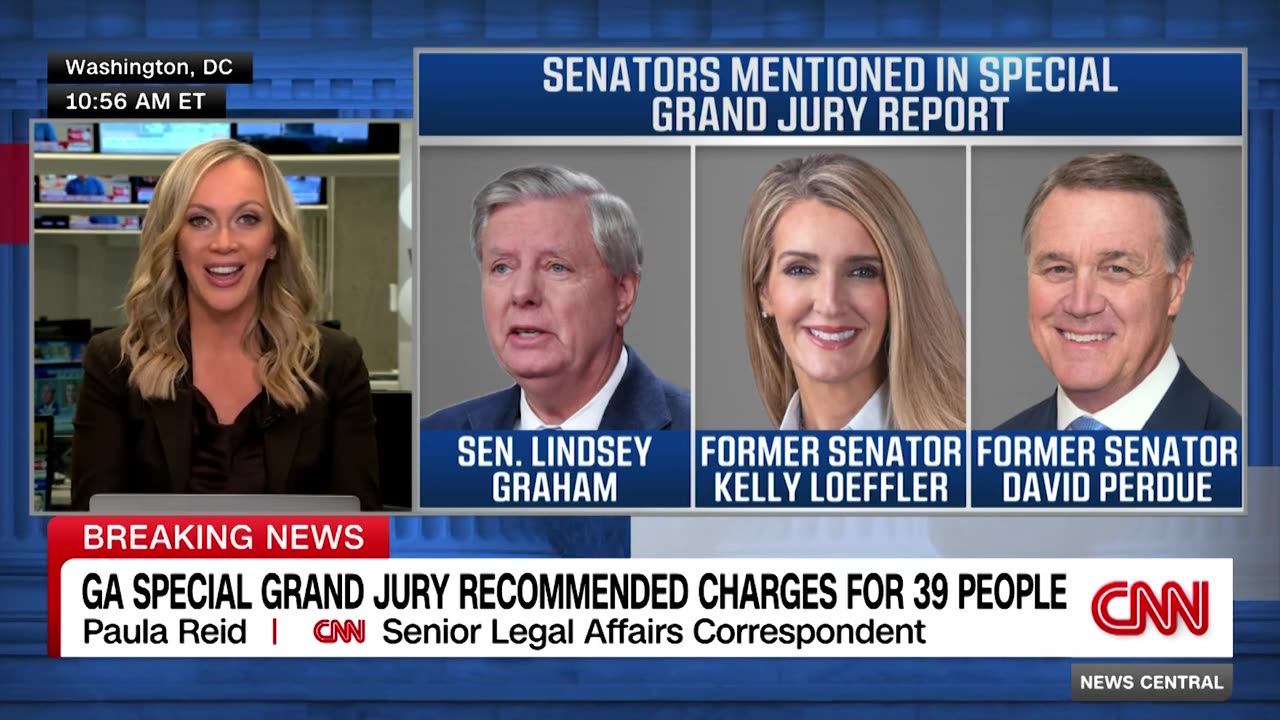 Special grand jury recommended charging Lindsey Graham