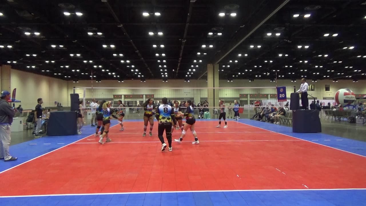 2024 AAU Volleyball Classic Riptide vs FL Conquer 18 Elite