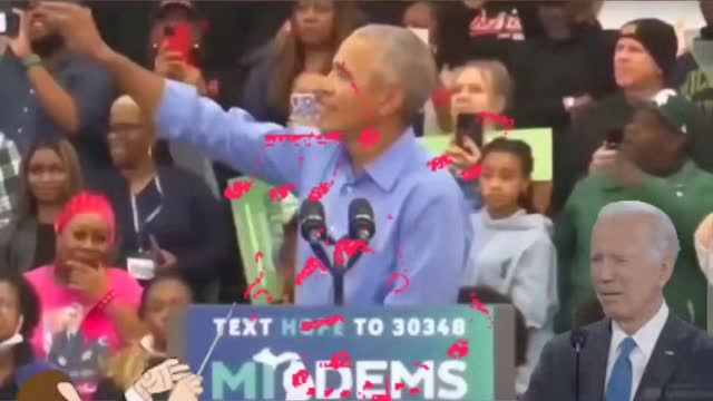 Obama gets a suprise