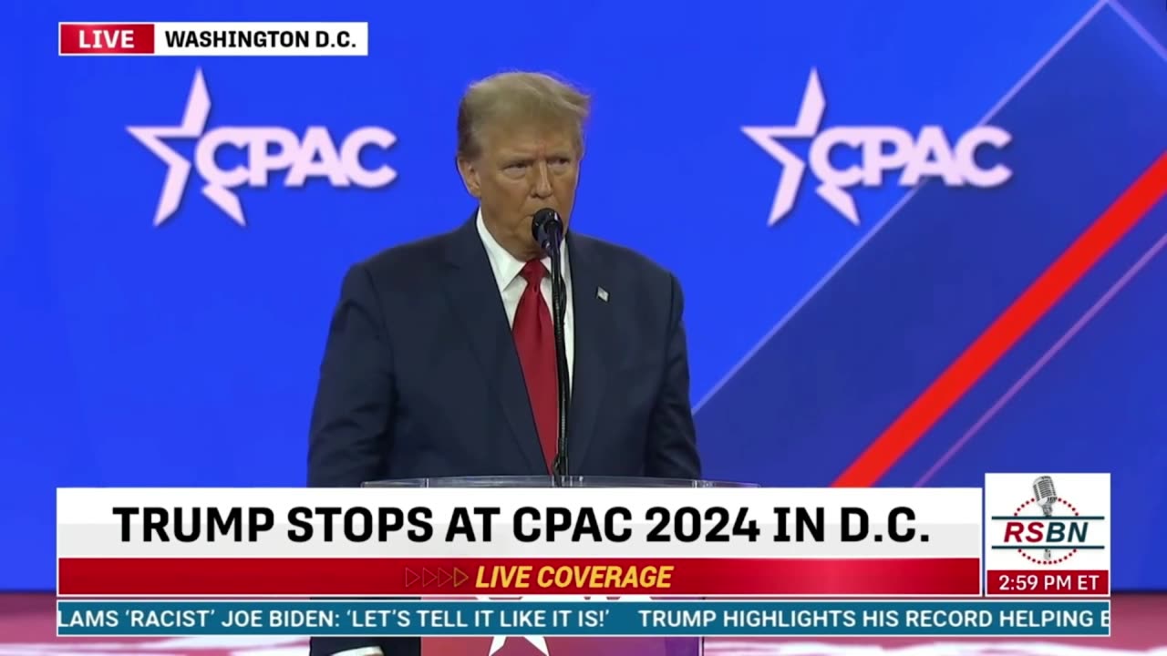 President Trump Addresses CPAC in DC 2024 - 2/24/24 (FULL SPEECH)