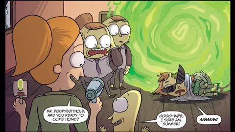 Newbie's Perspective Rick and Morty Lil Poopy Superstar Issue 4 Review