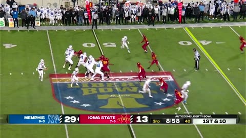 Iowa State vs Memphis Liberty Bowl Full Game