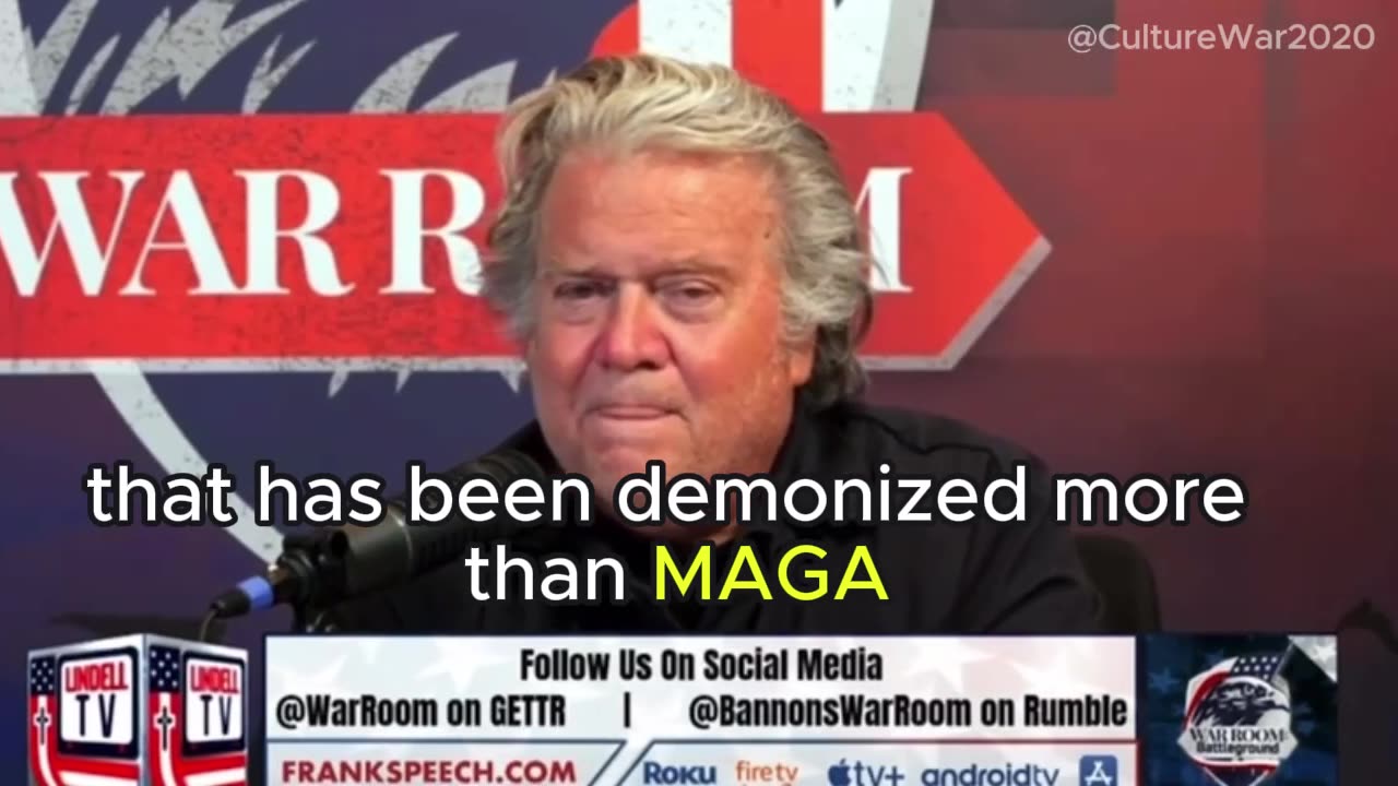 ♦️ Steve Bannon ♦️ They Hate MAGA ♦️