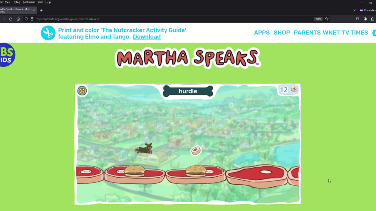 Playing Martha Steaks for half an hour
