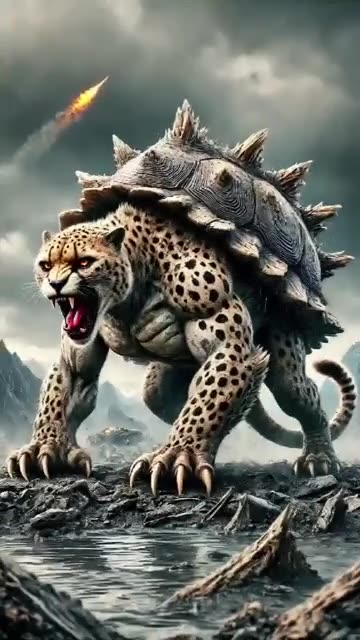 Bull and horse hybrid animal fusion 🤯 #shorts #hybrids #animalfusion