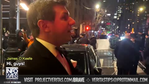 James O’Keefe Confronts Deranged Protesters In New York City