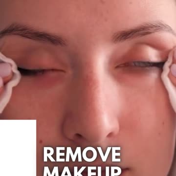 Remove makeup before bed 💄✨