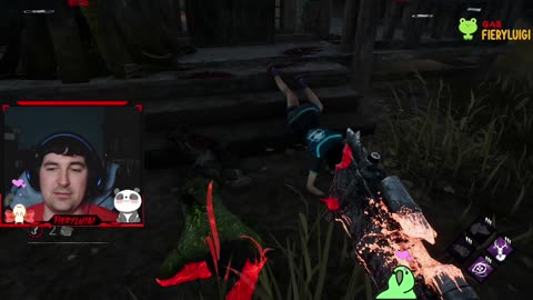 Killer pov Top Trapper Vs Sweatiest Survivors Dead By Daylight Stream Highlights part (65)