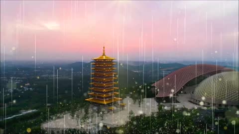💦 Buddha's Meditation Music | Healing Garden | The Sound of Wind | पियानो, आराम संगीत