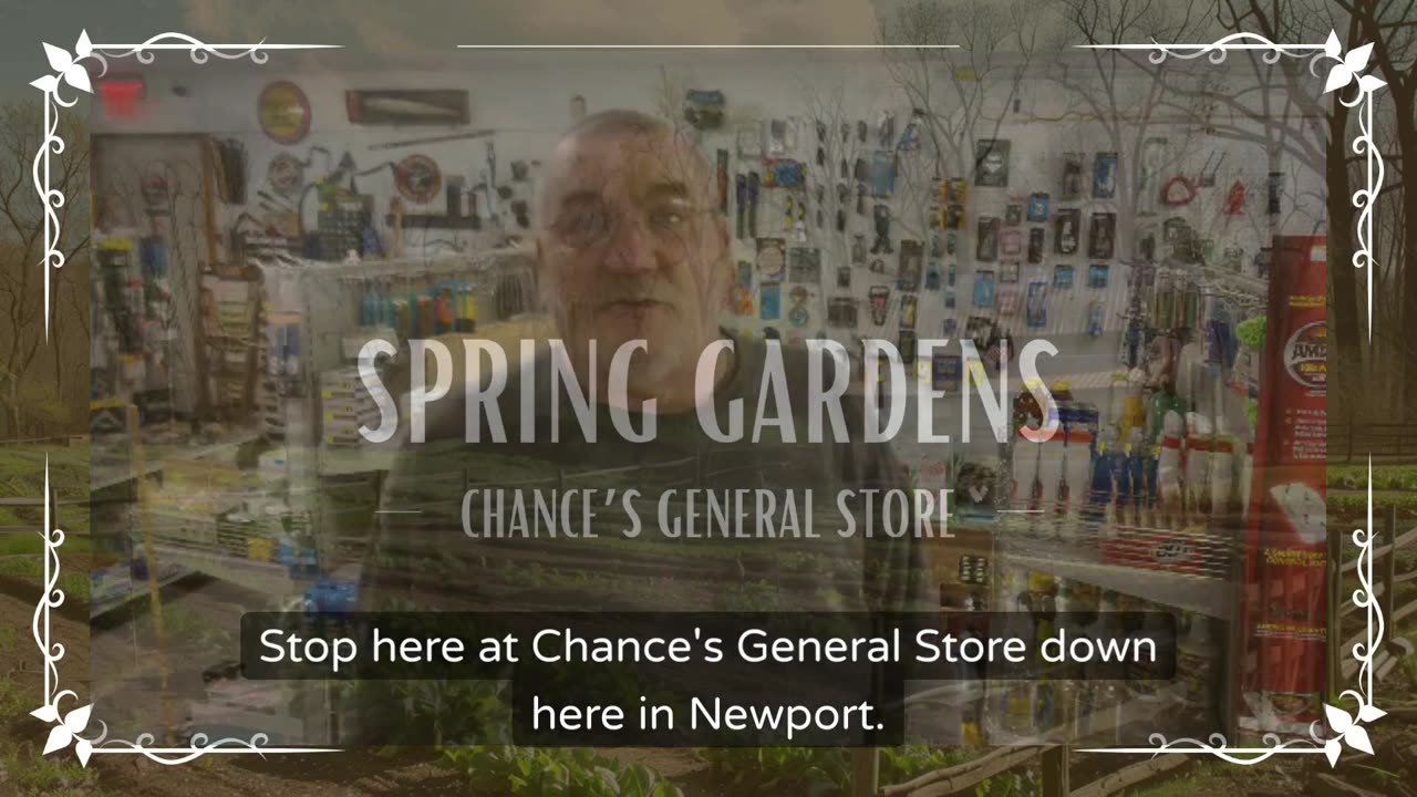 Garden Supplies at Chance's General Store