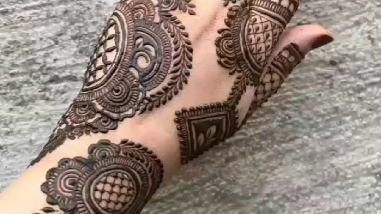 Beautiful mehandi design ❤💓❤💓❤