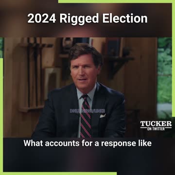 Tucker Carlson: The 2024 Election Will Be Rigged Against Trump, They Use Electronic Voting Machine - 6/27/23