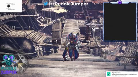 ItzPuddleJumper Stream from Youtube Lets Play Monster Hunter World