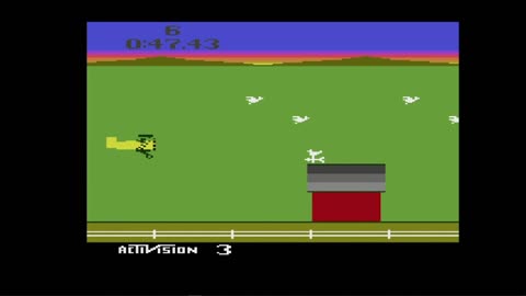 Barnstorming Review (Atari 2600) (1982)