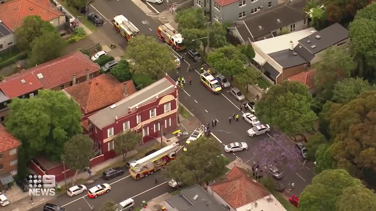 Five teens in critical condition after fiery crash in Sydney _ 9 News Australia