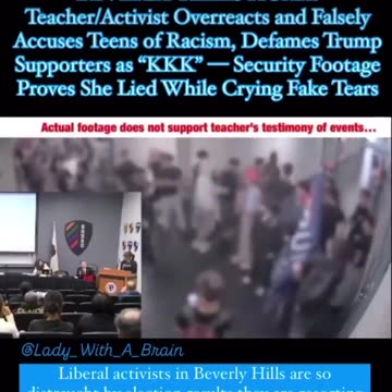 Teacher at Beverly Hills High School claims “KKK” students were outside classroom