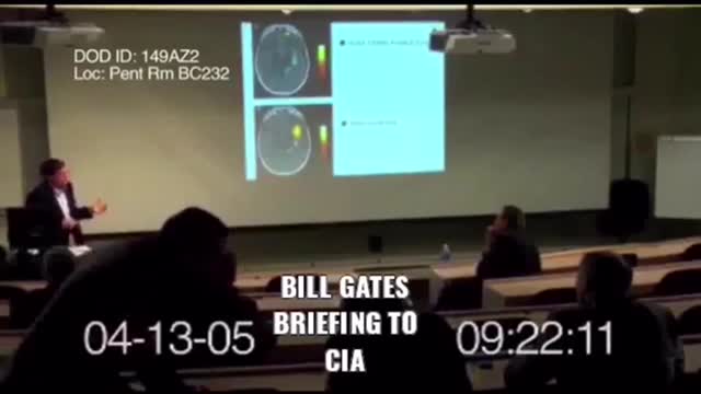 Bill Gates Briefing to CIA 2005 - Viruses and vaccines you control populace?
