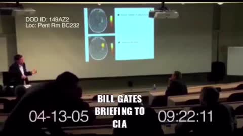 Bill Gates Briefing to CIA 2005 - Viruses and vaccines you control populace?