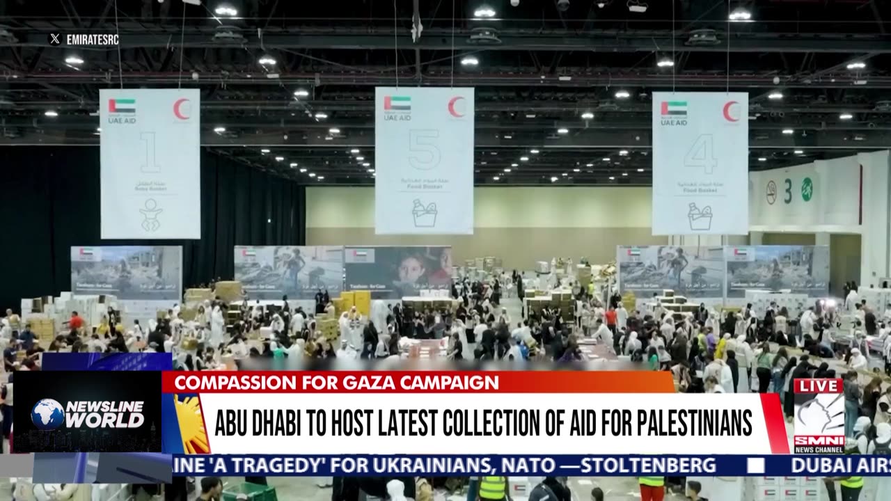 Abu Dhabi to host latest collection of aid for Palestinians