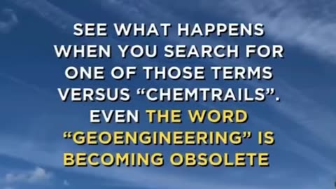 Chemtrails are Mass Murder...