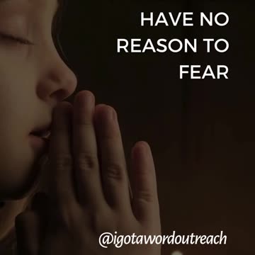 Fear Holds No Power With God on My Side😇