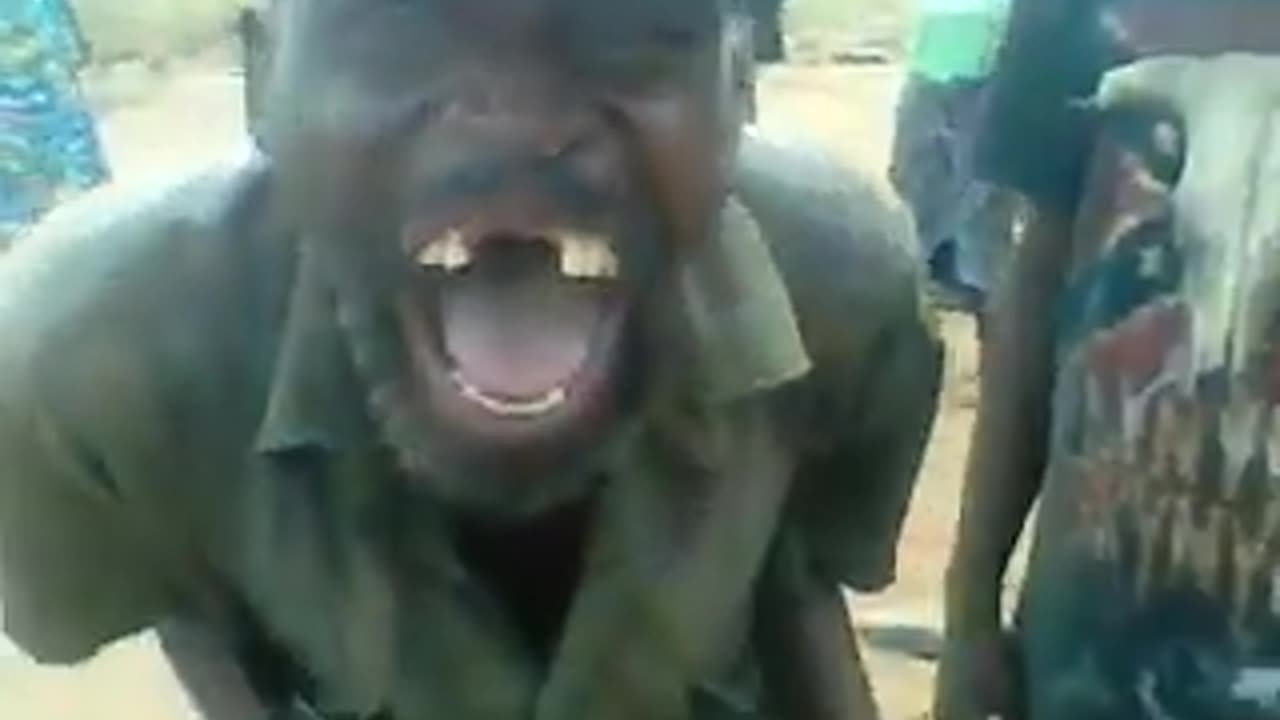 Funny video # African man laughing//try to not Laughing