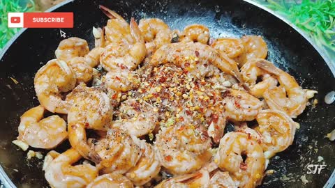 BUTTER GARLIC PRAWNS _ CREAMY AND EASY PRAWNS RECIPE _ SHRIMP RECIPE _ SIMPLE JAS FOOD