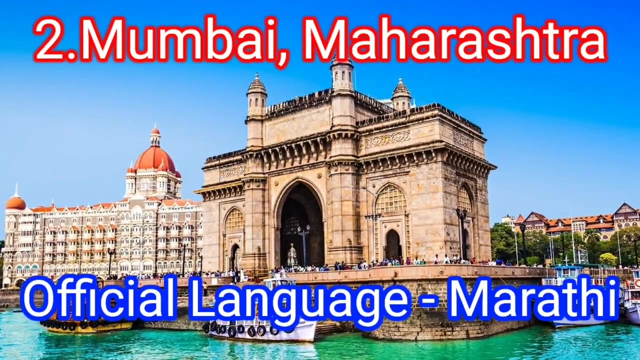 Top 10 Tourist Cities in India with Mother Tongue