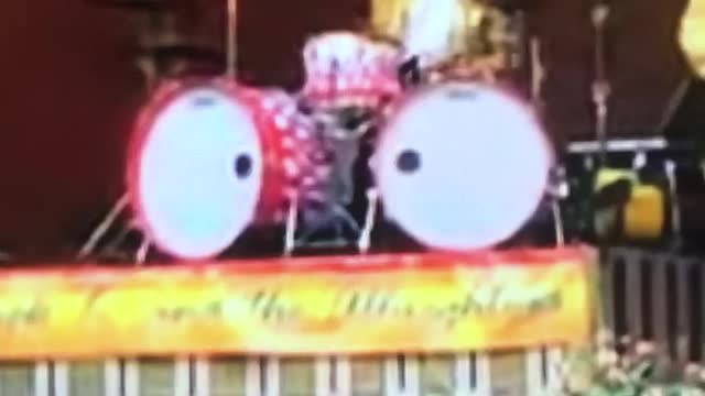 Drummer at the wrong gig