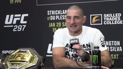 UFC Middleweight Champion ROASTS Canadian Reporter