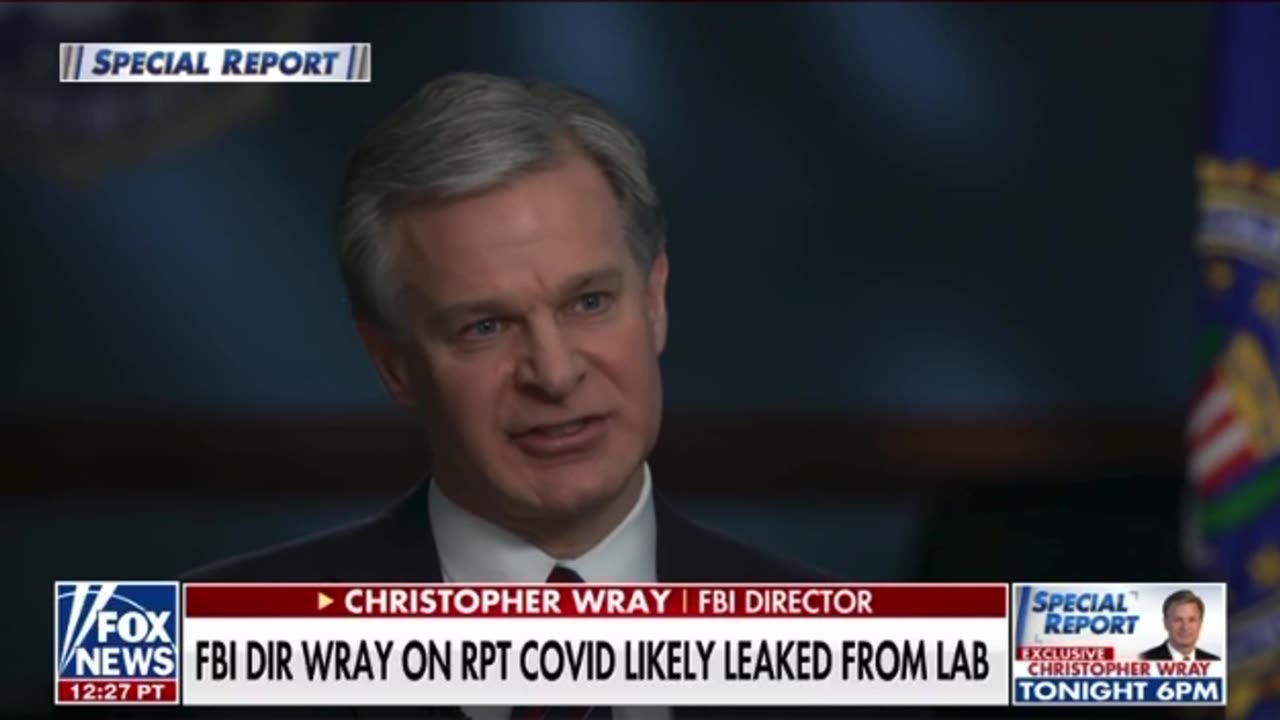 Wray on lab leak