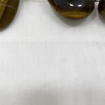 Handmade + Knotting Unique 24” Necklace with Tiger Eye, Jade Dragon Pendant