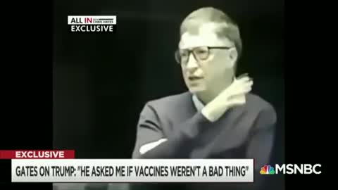 Never Seen Before: Bill Gates Repeatedly Tells Trump Not To Study Ill Effects Of Vaccines