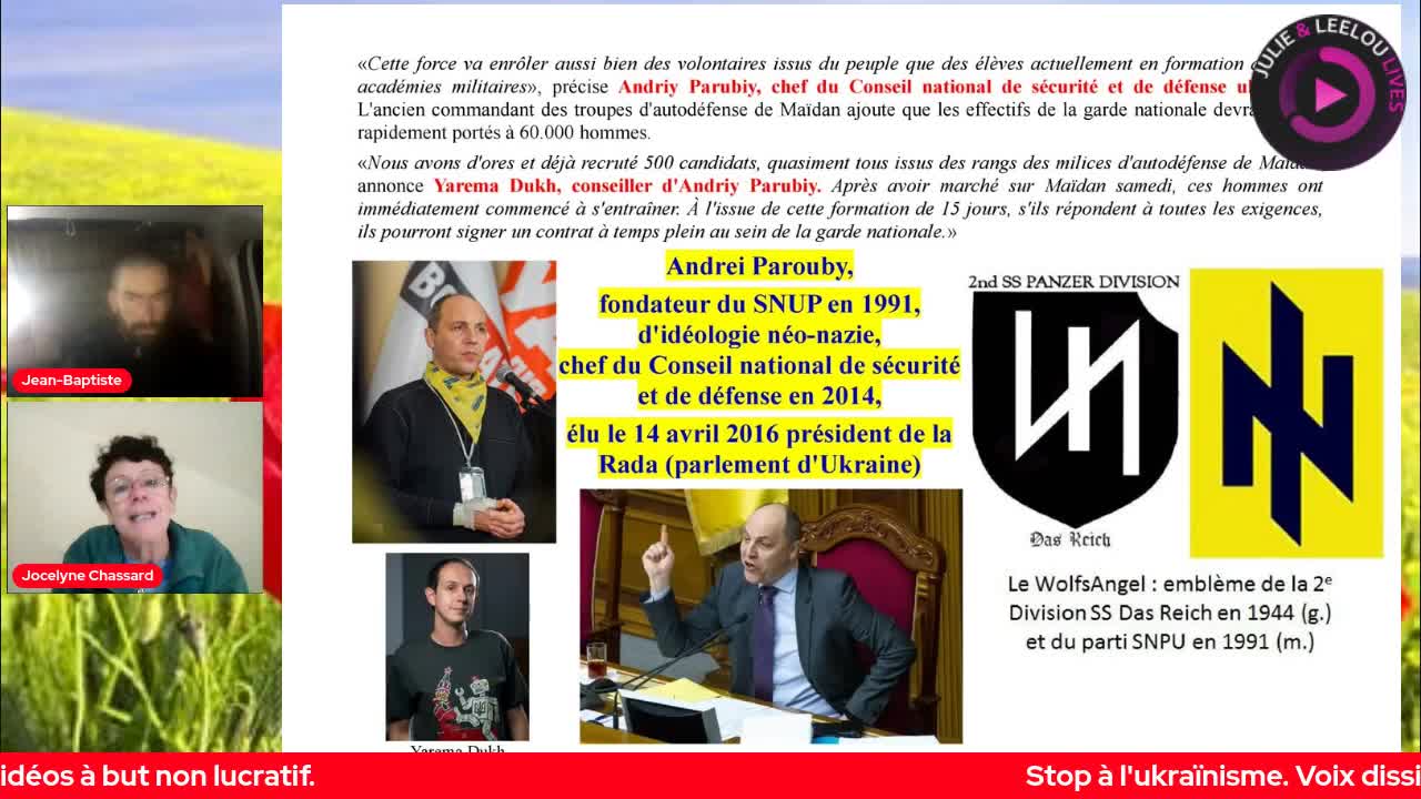 Ukraïnisme n°4 avec Jocelyne le 14/12