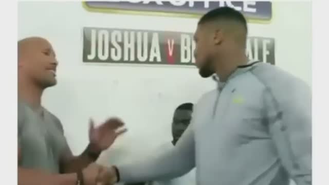 Anthony Joshua & Kevin Heart