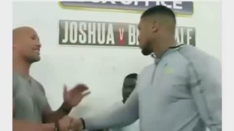 Anthony Joshua & Kevin Heart