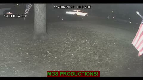 MY NEIGHBORS FRIENDS TRUCK SOME HOW GLOWS!