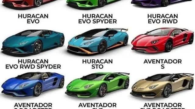 Hurricane, Evantado, lightning, urus Which do you like# Supercar # supercar # Lamborghini