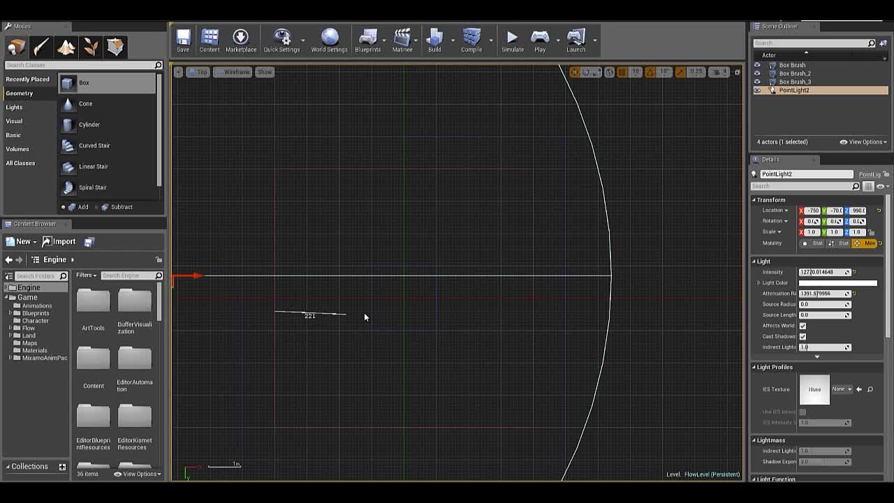 Water Flow Production Video Tutorial, UE4 V