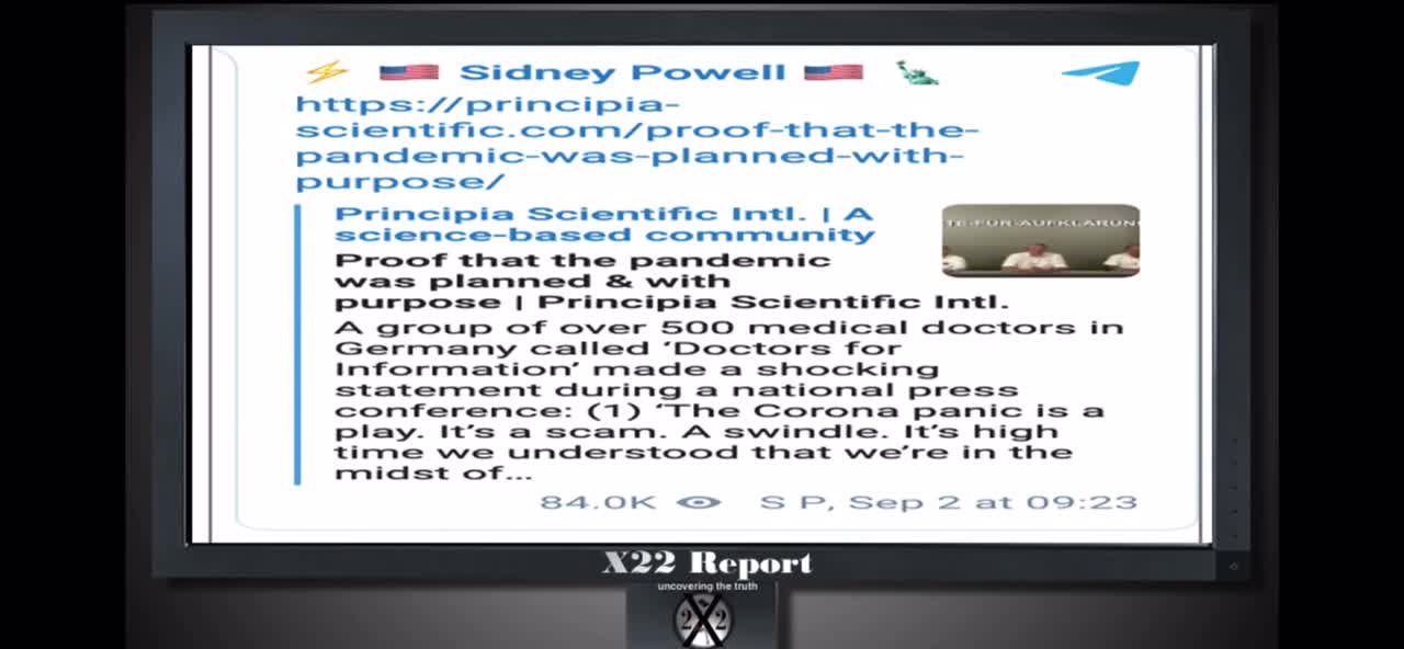 proof that the pandemic was PLANNED