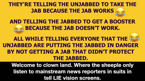 Welcome to clown land.