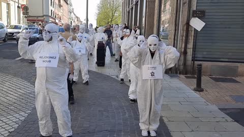 Les Masques Blancs Lyon à Villefranche le 26 Avril 2021