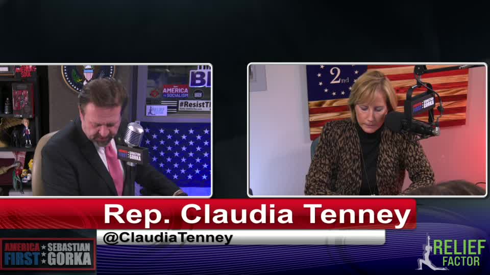 Pelosi disrespected my Marine son. Rep. Claudia Tenney with Sebastian Gorka One on One