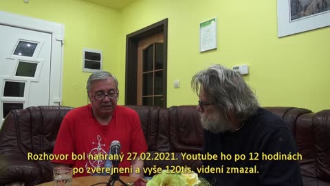 Z Youtube zmazané video s MUDr. doc. Pavlom Torokom z 27.02.2021.