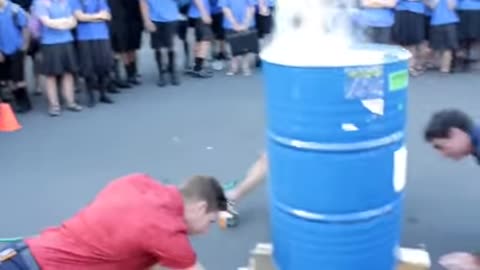 Implosion💥Of A Steel🛢️Drum🥼Experiment💥🔥😎