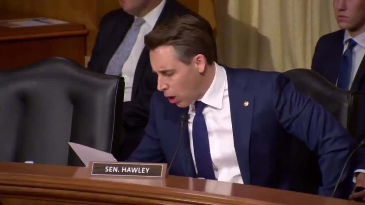 Biden Nominee LIES Under Oath...Sen. Hawley Brings The Receipts To EXPOSE Her At Hearing!!